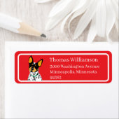 Spot On Cattle Dog Retour Adreslabel Etiket (Insitu)