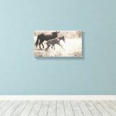 Spot Plays Canvas Afdruk (Insitu (Houten vloer))