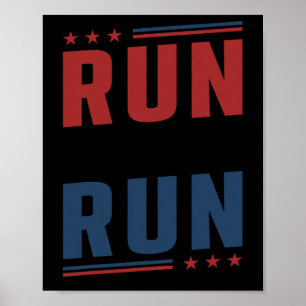 Spot Run uitvoeren Poster