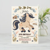 Spot schattig paard kinder mijn kleine pony 1e ver kaart (Staand voorkant)