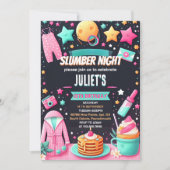 spot sterren Sleepover Slumber Party 13e verjaarda Kaart (Voorkant)