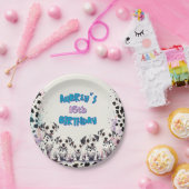 Spot-tacular Dalmatian Puppy Birthday Party Papieren Bordje (Feest)