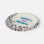 Spot-tacular Dalmatian Puppy Birthday Party Papieren Bordje (Gekanteld)