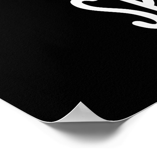 Spot-tato Funny Potato Pun Dark BG Poster (Hoek)