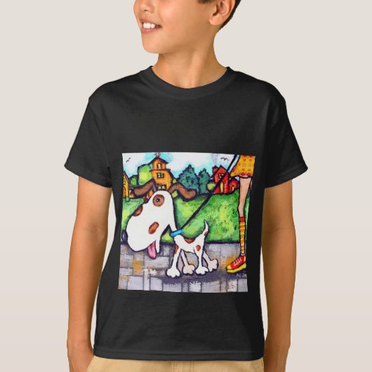 Spot The Dog's Walk T-shirt (Voorkant)