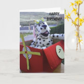 Spot vliegt zijn verbeelding kaart (Gele Bloem)