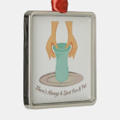 Spot voor een potje metalen ornament (Rechts)