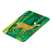 Spoted Fawn in een Fantasy Forest Setting Magneet (Linkerzijde)