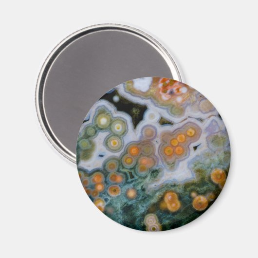 Spoted Ocean Jasper Magneet (Voorkant / Achterkant)
