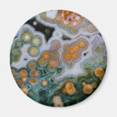 Spoted Ocean Jasper Magneet (Voorkant)