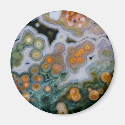 Spoted Ocean Jasper Magneet (Voorkant)