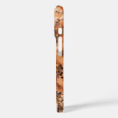 Spotet Rock Structure Dotted Pattern met Name Case-Mate iPhone Case (Achterkant / Links)