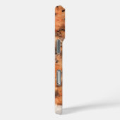 Spotet Rock Structure Dotted Pattern met Name Case-Mate iPhone Case (Achterkant / Rechts)