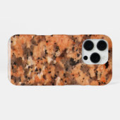 Spotet Rock Structure Dotted Pattern met Name iPhone Hoesje (Achterkant horizontaal)
