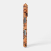 Spotet Rock Structure Dotted Pattern met Name iPhone Hoesje (Rechterkant)