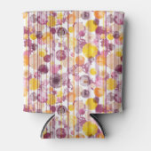 Spotgestreept wit patroon blikjeskoeler (Voorkant)