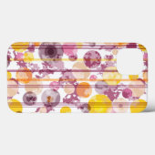 Spotgestreept wit patroon Case-Mate iPhone case (Achterkant (horizontaal))