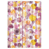 Spotgestreept wit patroon klembord (Achterkant)