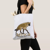 Spothyena. Wild Africa Tote Bag (Dichtbij)