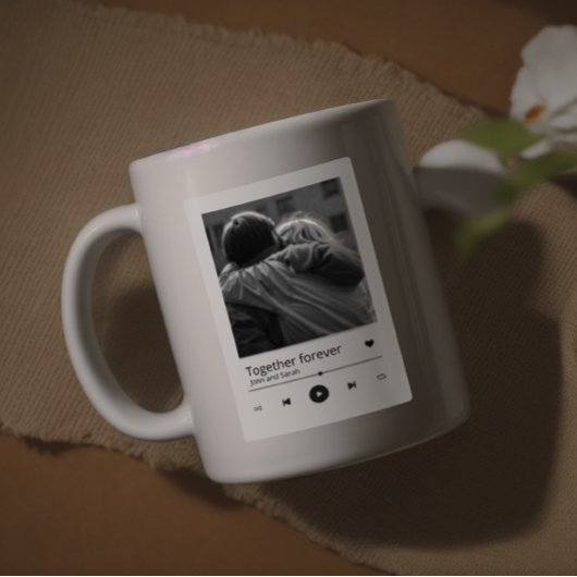 Spotify Mok Koppels Gift voor hem Valentijnsdag,