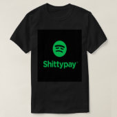 Spotify Sticker T-shirt (Design voorkant)