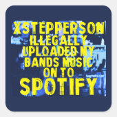 Spotify Uploader Sticker (Voorkant)