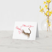 Spotkat met een bericht over een rood lintje kaart (Gele Bloem)