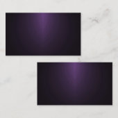 Spotlichtachtergrond - Paars Visitekaartje (Voorkant / Achterkant)