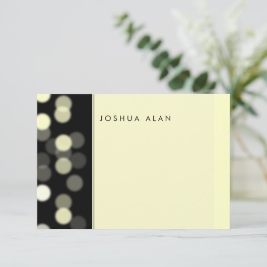 Spotlichtbalk/BBT Mitzvah Dank u wel Kaart (Staand voorkant)