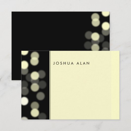 Spotlichtbalk/BBT Mitzvah Dank u wel Kaart (Voorkant / Achterkant)