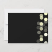 Spotlichtbalk/BBT Mitzvah Reply Card RSVP Kaartje (Achterkant)