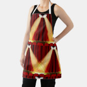 Spotlichten op het werkgebied schort (Insitu)