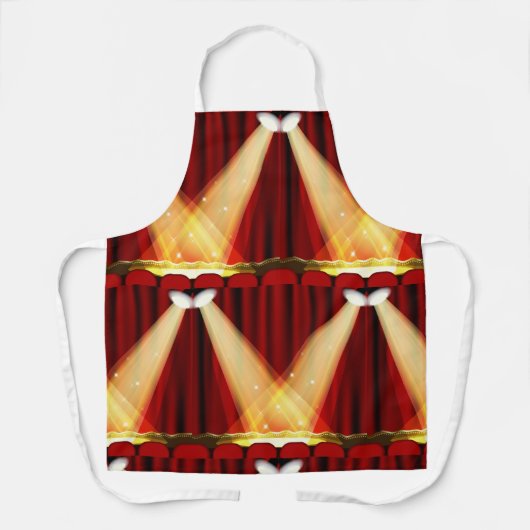 Spotlichten op het werkgebied schort (Voorkant)