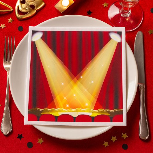 Spotlichten op het werkgebied servet