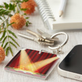 Spotlichten op het werkgebied sleutelhanger (Voorkant Rechts)