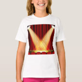 Spotlichten op het werkgebied t-shirt (Voorkant)