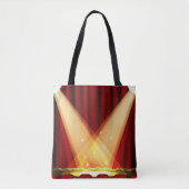 Spotlichten op het werkgebied tote bag (Voorkant)