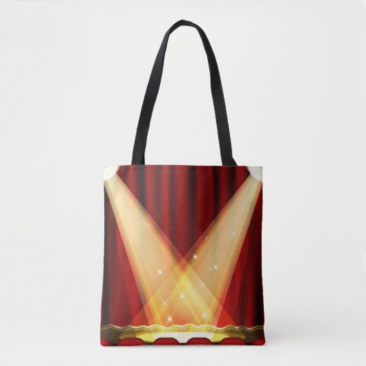 Spotlichten op het werkgebied tote bag (Voorkant)