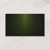 Spotlight Background - Lime Green Visitekaartje (Achterkant)