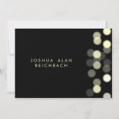 Spotlight Bar/Bat Mitzvah Uitnodiging (Achterkant)