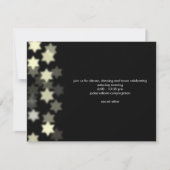 Spotlight Bar Mitzvah Aangepaste Opvanging Uitnodi Kaart (Voorkant)