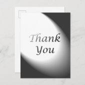 Spotlight Dank u voor uw waardering voor uw bedrij Briefkaart (Voorkant / Achterkant)
