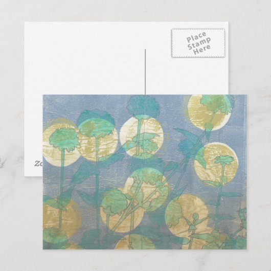 Spotlight Floral I Briefkaart (Voorkant / Achterkant)