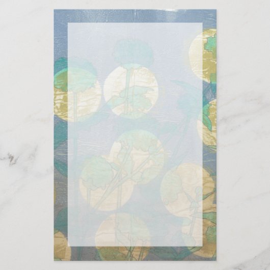 Spotlight Floral I Briefpapier (Voorkant)