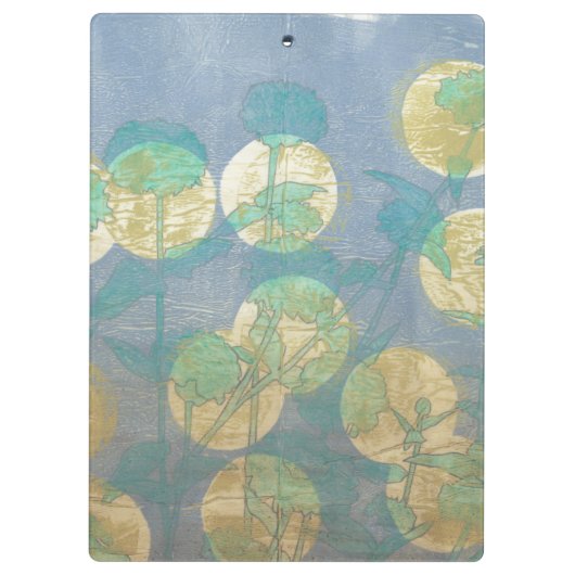 Spotlight Floral I Klembord (Achterkant)