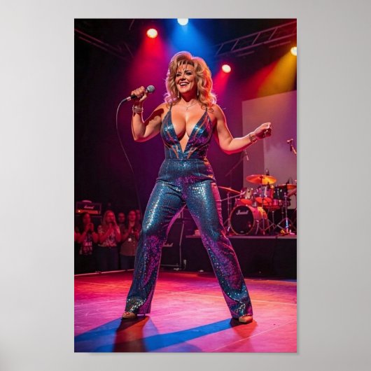 Spotlight Glamour en Podiumstralingen Poster (Voorkant)