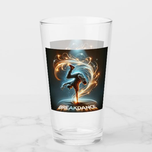 "Spotlight Groove" - Dancing in de kijker! Glas (Voorkant)