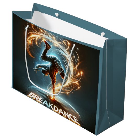 "Spotlight Groove" - Dancing in de kijker! Groot Cadeauzakje (Voorkant Gekanteld)