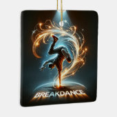 "Spotlight Groove" - Dancing in de kijker! Keramisch Ornament (Rechts)