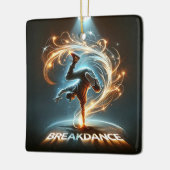 "Spotlight Groove" - Dancing in de kijker! Keramisch Ornament (Links)